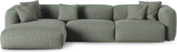 Micadoni Modular Left Corner Sofa, &quot