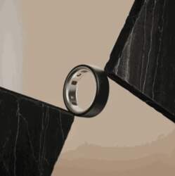 Oura Ring 4 smart ring, Stealth