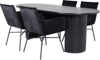 VentHon Bianca Oval Dining Table -