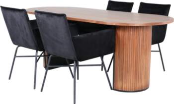 VentHon Bianca Oval Dining Table -