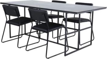 VentHon Leif Dining Table - Black