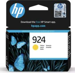 "HP 924 DZELTENA ORIĢINĀLĀ TINTE&quot