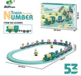... Mathematical Train 53 pcs.