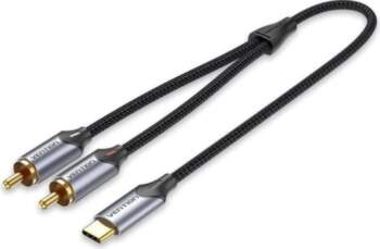 "Vention USB-C un 2RCA vīriešu