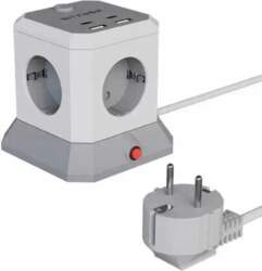 BlitzWolf BW-EC1 4AC pelēks