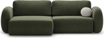 Cosmopolitan Design Corner Sofa With Bed