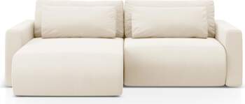 Cosmopolitan Design Corner Sofa With Bed