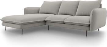 Cosmopolitan Design Left Corner Sofa, "