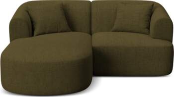 Cosmopolitan Design Modular Left Corner Sofa