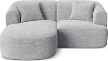 Cosmopolitan Design Modular Left Corner Sofa