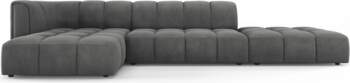 Cosmopolitan Design Modular Left Corner Sofa