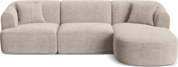 Cosmopolitan Design Modular Right Corner Sofa