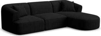 Cosmopolitan Design Modular Right Corner Sofa