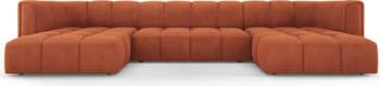 Cosmopolitan Design Panoramic Sofa, "Moritz"