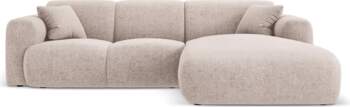 Cosmopolitan Design Right Corner Sofa, "