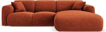 Cosmopolitan Design Right Corner Sofa, "