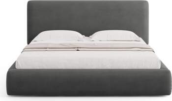 Cosmopolitan Design Storage Bed With Headboard