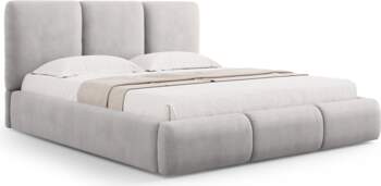 Cosmopolitan Design Storage Bed With Headboard
