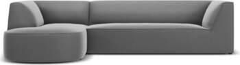 Cosmopolitan Design Velvet Modular Left Corner