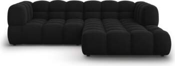 Cosmopolitan Design Velvet Modular Right Corner