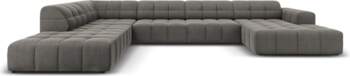 Cosmopolitan Design Velvet Panoramic Left Corner