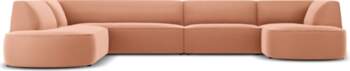 Cosmopolitan Design Velvet Panoramic Left Corner
