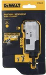 DEWALT HEX angle attachment with LED