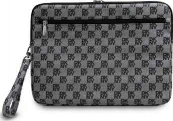 DKNY Checkered Pattern Printed Stripes 16&quot