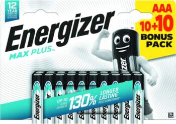 ENERGIZER Max Plus LR03 AAA BL10+10
