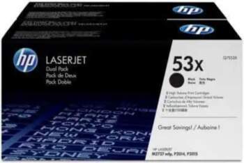 HP 53X 2-pack Black