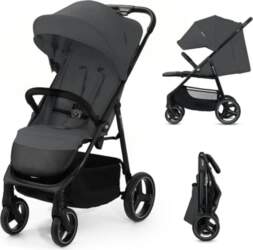 Kinderkraft bērnu ratiņiTRIG 3 GRANITE GREY