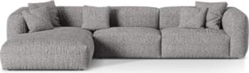 Micadoni Boucle Modular Left Corner Sofa