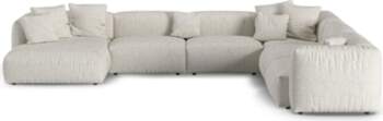 Micadoni Boucle Modular Right Corner Sofa