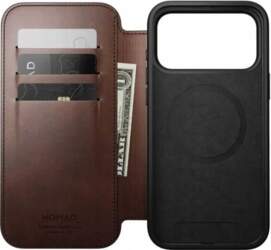 Nomad Modern Leather Folio iPhone 17