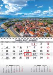 Piekaramais kalendārs "Timer Mono Nr