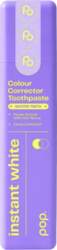 Pop. INSTANT WHITE COLOR CORRECTOR TOOTHPASTE