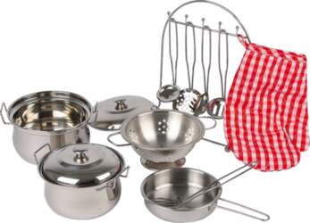 Small Foot Cookware Set Play Kitchen