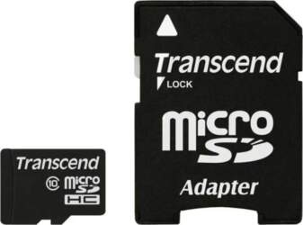 Transcend 4GB micro SDHC Class 10