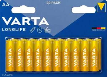 VARTA Longlife AA 20 gab.