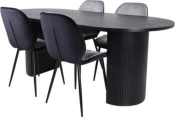 VentHon Bianca Oval Dining Table -