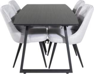 VentHon Inca Extentiontable - Black top