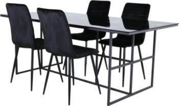 VentHon Leif Dining Table - Black