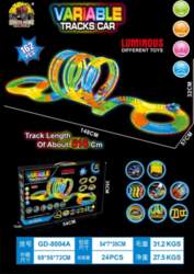 ... Car Race Track VARIABLE 162pcs