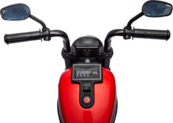 ... Chopper FASTER motocikls Sarkans