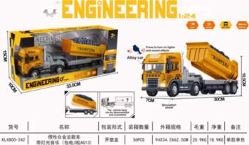 ... Construction Vehicle Tipper with Lights