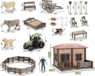... Farm with Tractor + Accessories