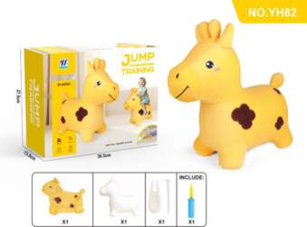 ... Jumping Giraffe