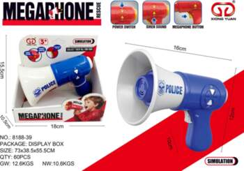 ... Megaphone Blue