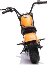 ... Motorcycle Chopper Warrior vehicle Orange