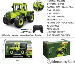 ... Tractor Green 1:24 with remote
